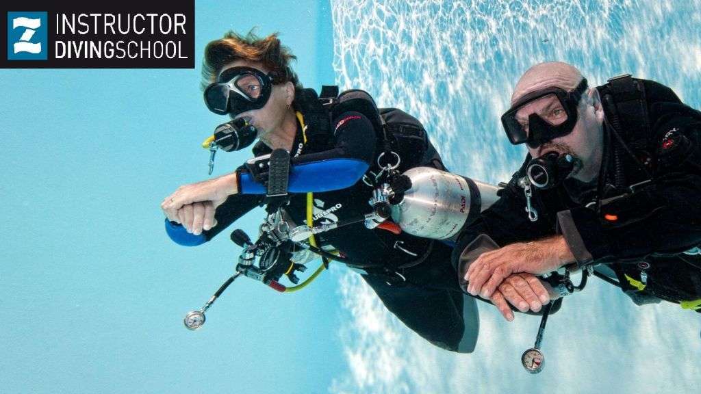 Dominio de todas las habilidades con configuración de buceo técnico.